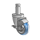 3-1/2-33-213B STEM6 VL Jarvis Swivel Caster