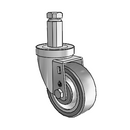 3-1/2-33-213GF STEM6 Jarvis Swivel Caster