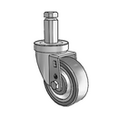 3-1/2-33-213GF STEM6 GS Jarvis Swivel Caster