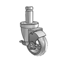 3-1/2-33-314GD STEM6 VL GS Jarvis Swivel Caster