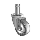 3-1/2-33-314GF STEM6 GS Jarvis Swivel Caster
