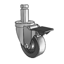3-1/2-33-513 STEM6 PL Jarvis Swivel Caster