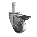 3-1/2-34-105 STEM1 PL Jarvis Swivel Caster