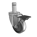 3-1/2-34-105 STEM4 PL Jarvis Swivel Caster