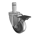 3-1/2-34-106 STEM3 PL Jarvis Swivel Caster