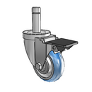 3-1/2-34-213B STEM1 PL GS Jarvis Swivel Caster