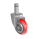 3-1/2-34-213RTR STEM3 Jarvis Swivel Caster