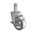 3-1/2-34-314GF STEM1 VL GS Jarvis Swivel Caster