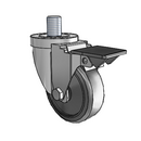 3-1/2-36-105 STEM8 PL GS Jarvis Swivel Caster