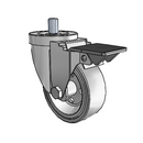 3-1/2-36-113G STEM1 PL Jarvis Swivel Caster