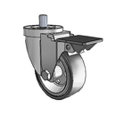 3-1/2-36-113 STEM1 PL Jarvis Swivel Caster