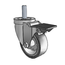 3-1/2-36-113 STEM3 PL Jarvis Swivel Caster