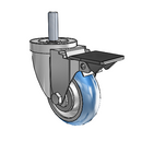 3-1/2-36-213B STEM3 PL Jarvis Swivel Caster