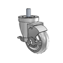 3-1/2-36-213GD STEM2 VL GS Jarvis Swivel Caster