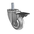 3-1/2-36-213GD STEM3 PL Jarvis Swivel Caster