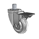 3-1/2-36-213GD STEM8 PL Jarvis Swivel Caster