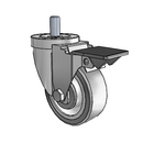 3-1/2-36-213GF STEM2 PL GS Jarvis Swivel Caster