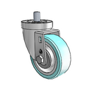 3-1/2-36-213MF STEM1 Jarvis Swivel Caster