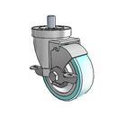 3-1/2-36-213MF STEM1 VL Jarvis Swivel Caster