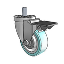 3-1/2-36-213MF STEM2 PL GS Jarvis Swivel Caster