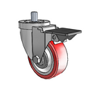 3-1/2-36-213RTF STEM1 PL Jarvis Swivel Caster