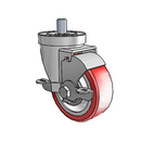 3-1/2-36-213RTF STEM1 VL Jarvis Swivel Caster
