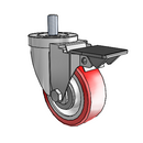 3-1/2-36-213RTF STEM2 PL Jarvis Swivel Caster