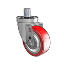 3-1/2-36-213RTF STEM8 GS Jarvis Swivel Caster