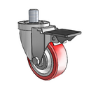 3-1/2-36-213RTF STEM8 PL Jarvis Swivel Caster