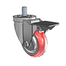 3-1/2-36-213RTR STEM2 PL Jarvis Swivel Caster