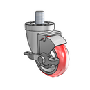 3-1/2-36-213RTR STEM8 VL Jarvis Swivel Caster