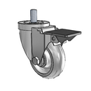 3-1/2-36-314GD STEM2 PL Jarvis Swivel Caster
