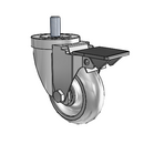 3-1/2-36-314GD STEM2 PL GS Jarvis Swivel Caster