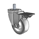 3-1/2-36-314GF STEM2 PL Jarvis Swivel Caster