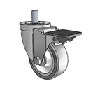 3-1/2-36-314GF STEM2 PL GS Jarvis Swivel Caster