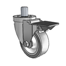 3-1/2-36-314GF STEM8 PL Jarvis Swivel Caster