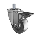 3-1/2-36-513 STEM2 PL Jarvis Swivel Caster