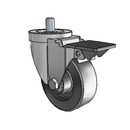 3-1/2-36-521HTN STEM1 PL GS Jarvis Swivel Caster