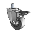 3-1/2-36-521HTN STEM2 PL Jarvis Swivel Caster