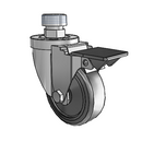 3-1/2-38-106 STEM3 PL GS Jarvis Swivel Caster