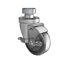 3-1/2-38-106 STEM4 VL GS Jarvis Swivel Caster