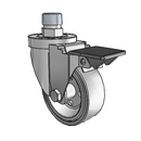3-1/2-38-113G STEM2 PL Jarvis Swivel Caster