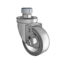 3-1/2-38-113G STEM3 GS Jarvis Swivel Caster