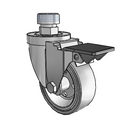 3-1/2-38-113G STEM3 PL Jarvis Swivel Caster