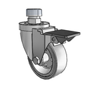 3-1/2-38-113G STEM3 PL GS Jarvis Swivel Caster