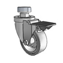 3-1/2-38-113G STEM4 PL GS Jarvis Swivel Caster