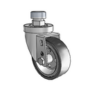 3-1/2-38-113P STEM3 GS Jarvis Swivel Caster