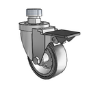 3-1/2-38-113P STEM3 PL GS Jarvis Swivel Caster