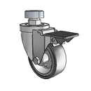 3-1/2-38-113P STEM4 PL Jarvis Swivel Caster