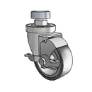 3-1/2-38-113P STEM4 VL Jarvis Swivel Caster